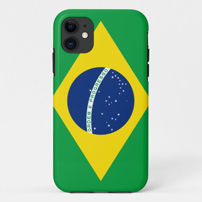 Étui pour iPhone 5 avec drapeau du Brésil (Dos)