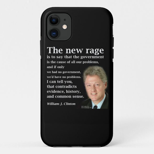 Étui pour iPhone 5 Citation de Bill Clinton Pas de (Dos)
