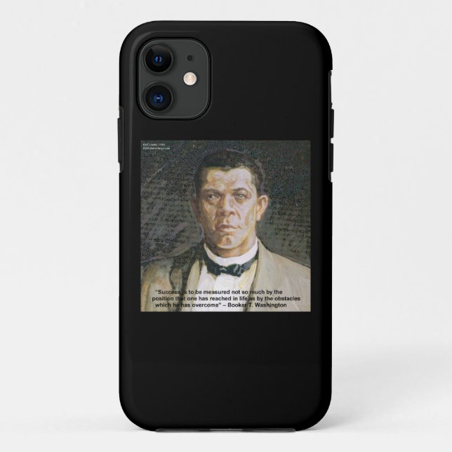 Étui pour iPhone 5 Citation de Booker T Washington (Dos)