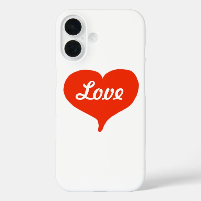 Étui pour iPhone 5 Cœur Saint Valentin Amour (Verso)
