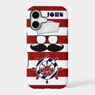 Étui pour iPhone 5 Moustache Nautical