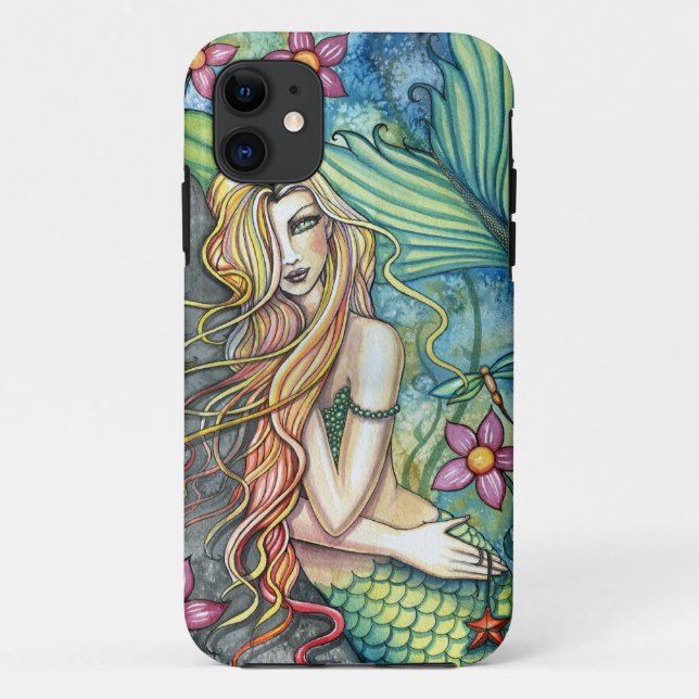 Étui pour iPhone 5 Pretty Mermaid (Dos)