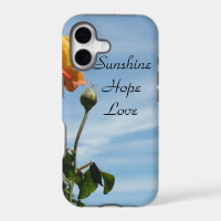 Étui pour iPhone 5 Sunshine Hope Love Ciel bleu ro