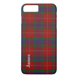 Étui pour iPhone 7 Plus à carreaux tartan Clan Fra