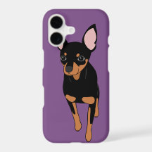 Étui pour iPhone 8/7 Miniature Pinscher Min Pin
