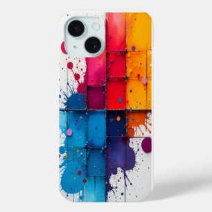 Étui pour iPhone à éclaboussures de peinture