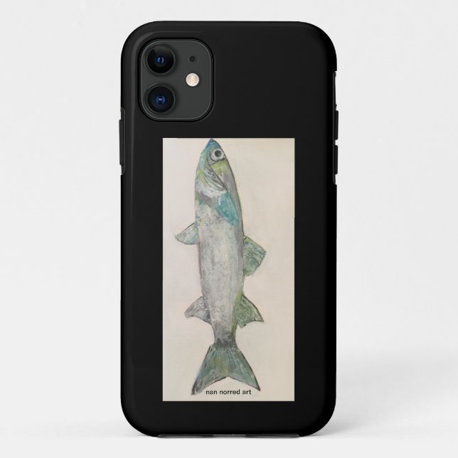Étui pour iPhone à motif de poisson (Dos)