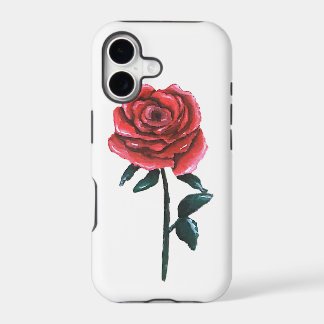 Étui pour iPhone à motif de rose mignonne