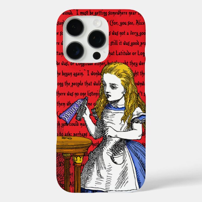 Étui pour iPhone Case-Mate Alice au pays des merve (Verso)