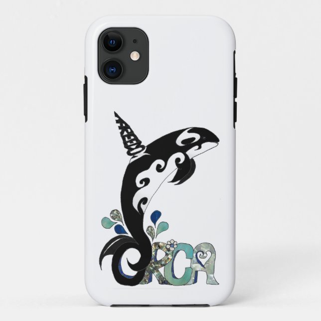 Étui pour iPhone Case-Mate Orca Freedom Art (Dos)
