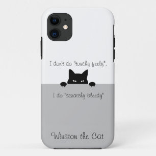 Étui pour iPhone Case-Mate Sneaky Cat Touchy Feely