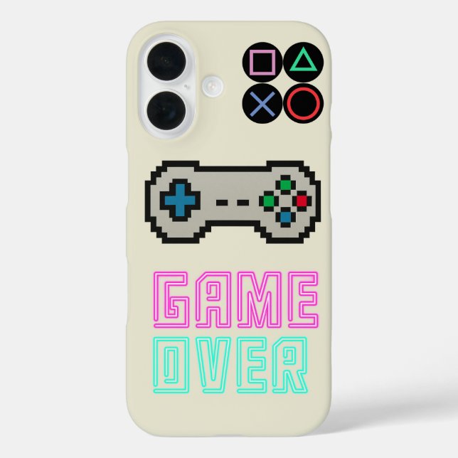 Étui pour iPhone de jeu – Couverture de jeu vidéo  (Verso)
