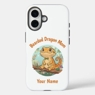 Étui pour iPhone de maman de dragon barbu personna