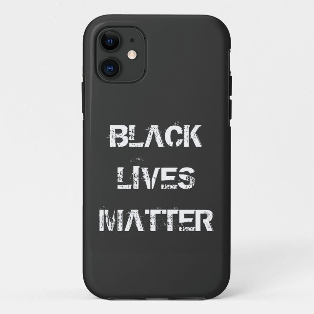 Étui pour iPhone et iPad - BLACK LIVES MATTER (Dos)