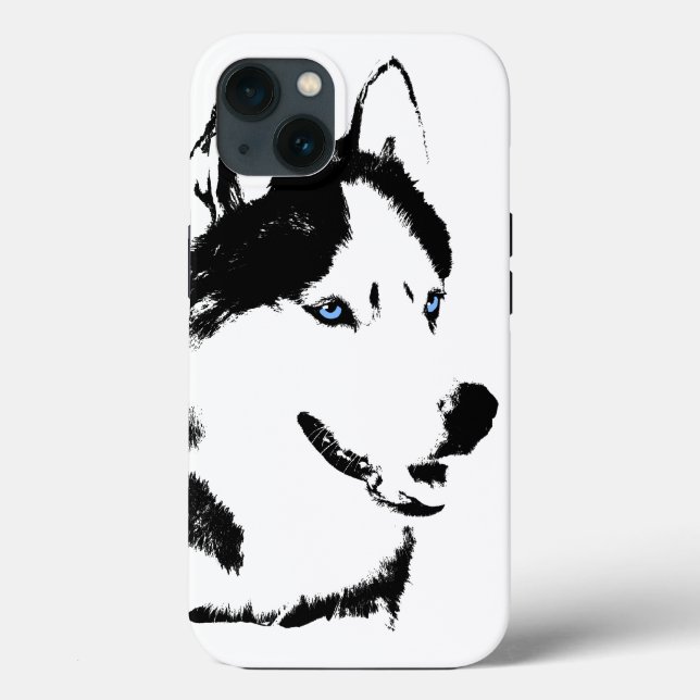 Étui pour iPhone Husky Étui Malamute Husky Sibérie (Verso)