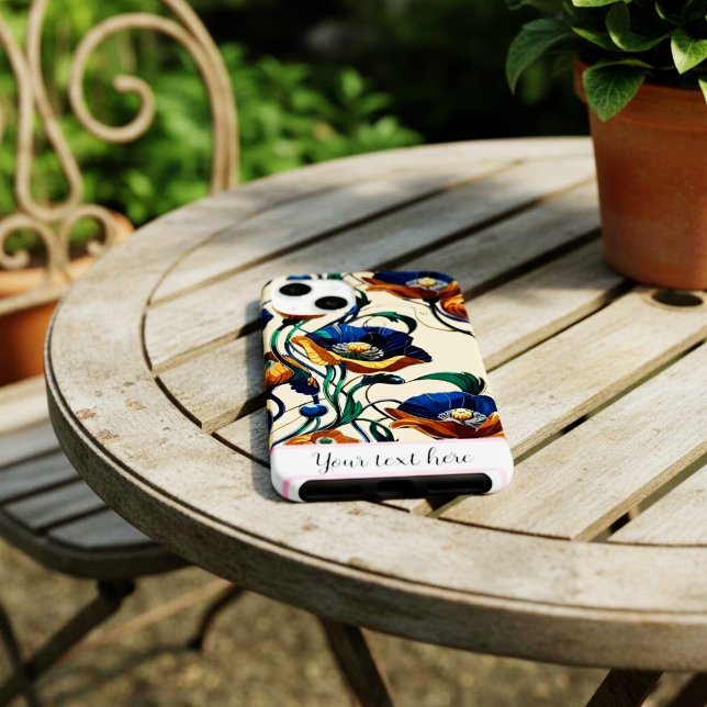 Étui pour iPhone / iPad à motif de fleur de pavot  (Créateur téléchargé)