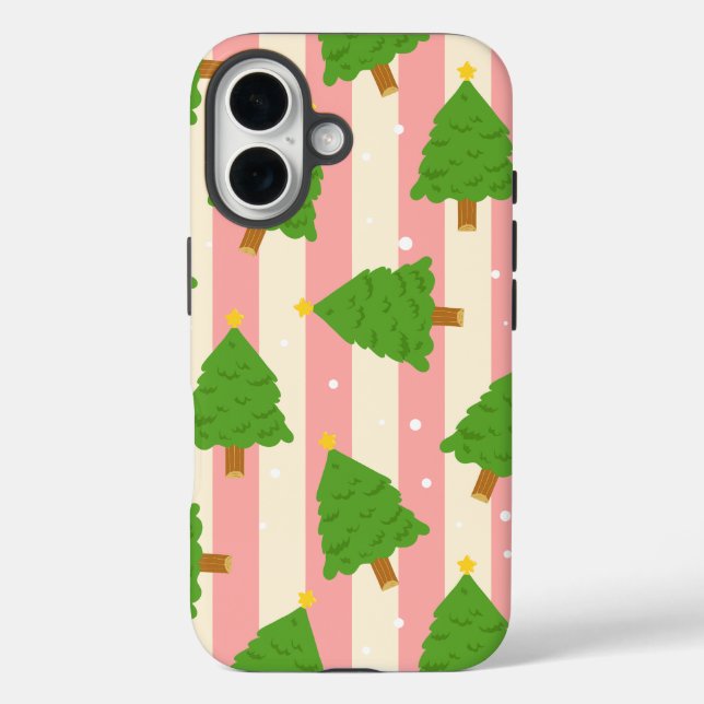 Étui pour iPhone / iPad à motif de sapin de Noël f (Verso)