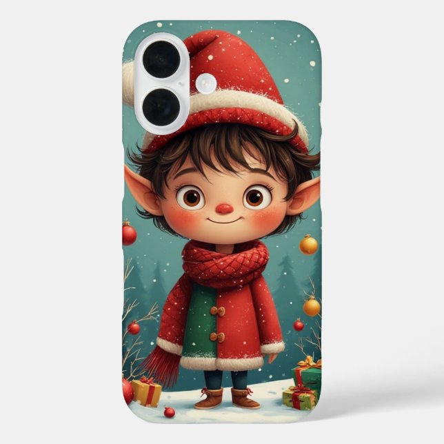 Étui pour iPhone / iPad de lutin garçon mignon (Verso)