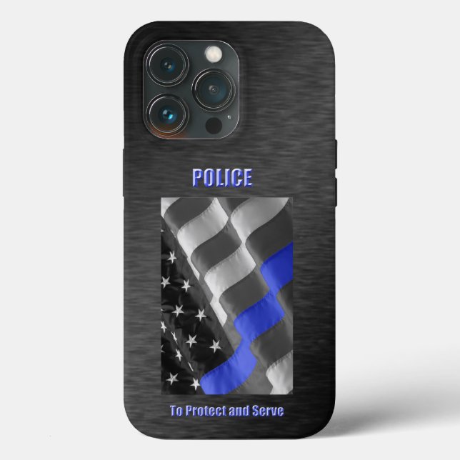 Étui pour iPhone / iPad de police (Verso)