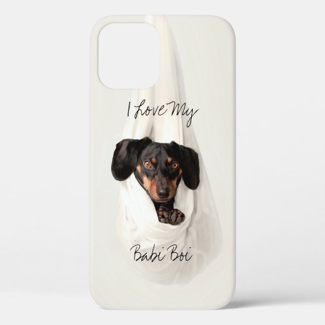 Étui pour iPhone / iPad pour chien de compagnie pe (Verso)