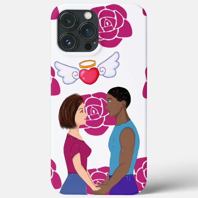 Étui pour iPhone / iPad pour la Saint-Valentin noi (Verso)