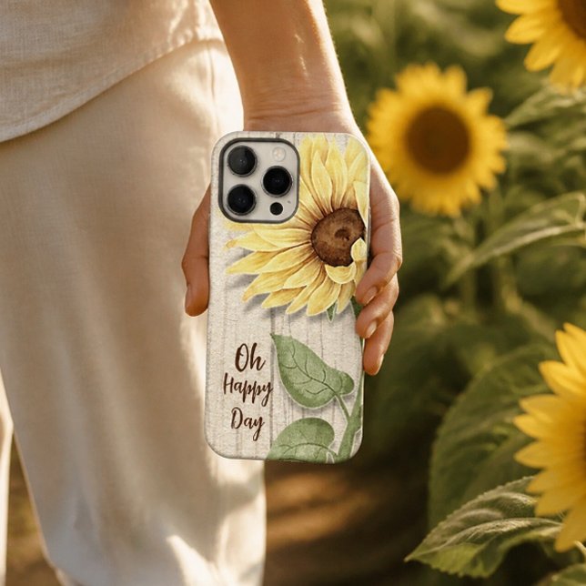 Étui pour iPhone Tournesol (Créateur téléchargé)