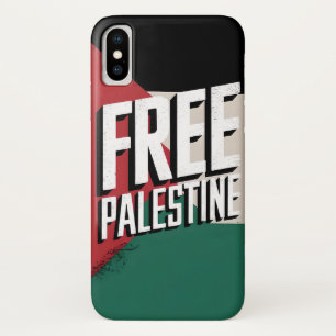 Étui pour iPhone X « Libérez la Palestine » : symb