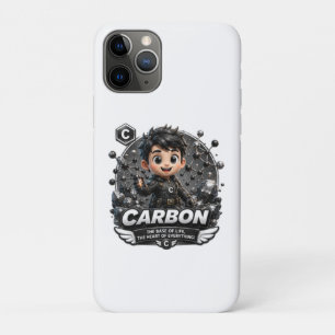 Étui pour ordinateur portable en élément de carbon