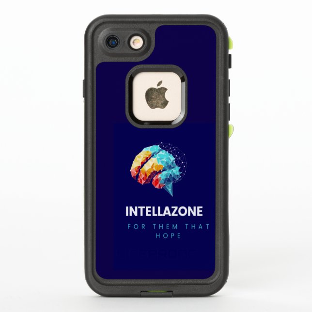 Étui pour smartphone noir Intellazone (Dos)