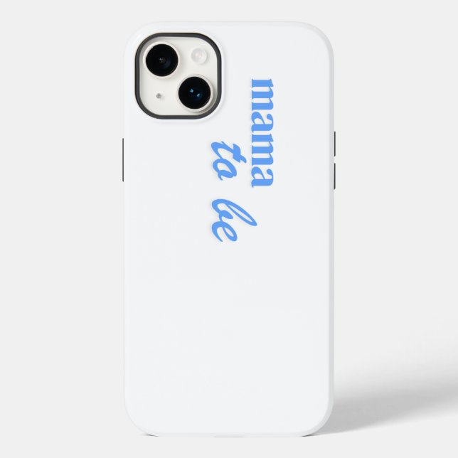 Étui pour téléphone 14 "future maman"  (Verso)