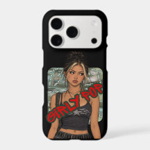 Étui pour téléphone avec pochette d'album Girly Po