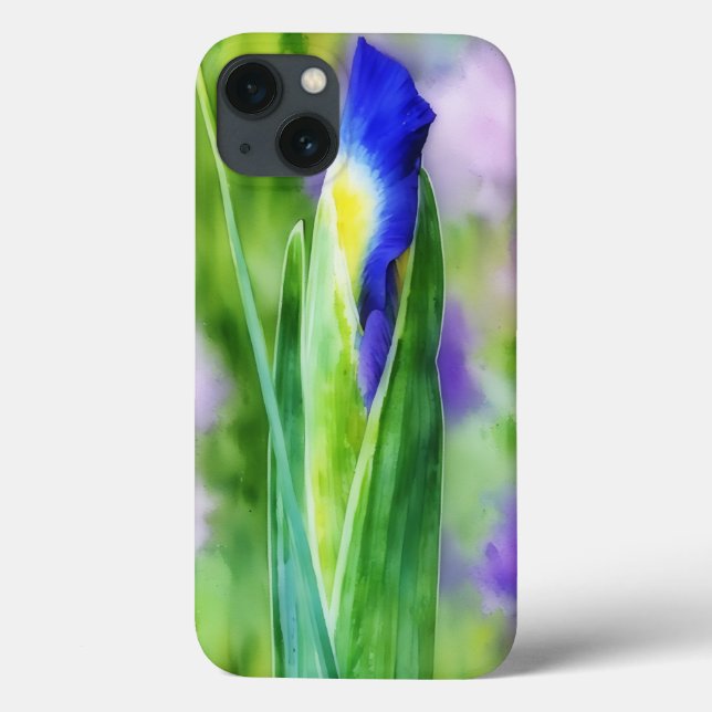 Étui pour téléphone en style abstrait avec bourgeo (Verso)
