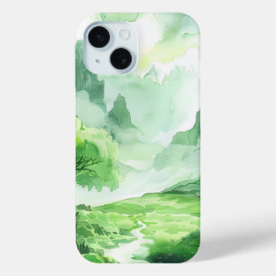 Étui pour téléphone Enchanted Green Valley