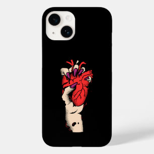 Étui pour téléphone Floral Skull Étui Gothi pour