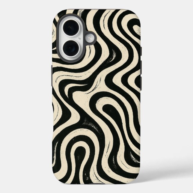Étui pour téléphone Groovy Swirl (Verso)