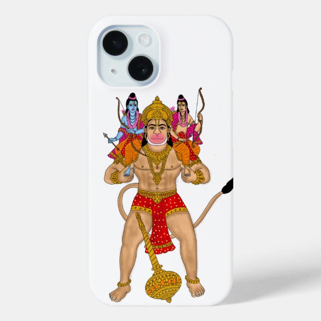 Étui pour téléphone Hanuman (Verso)