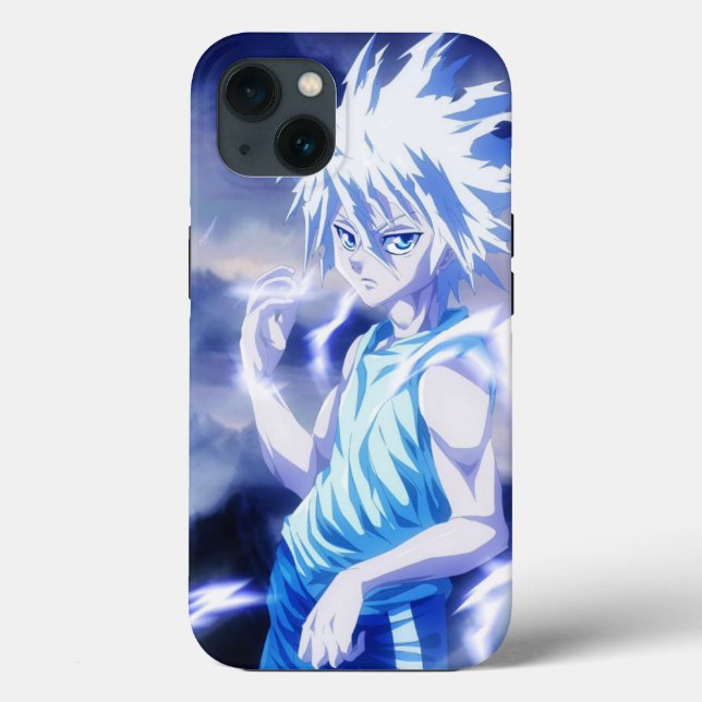 Étui pour téléphone Killua Godspeed Foudre HxH (Verso)