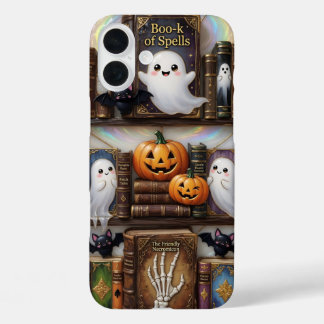 Étui pour téléphone Livre de sorts Fantôme mignon 