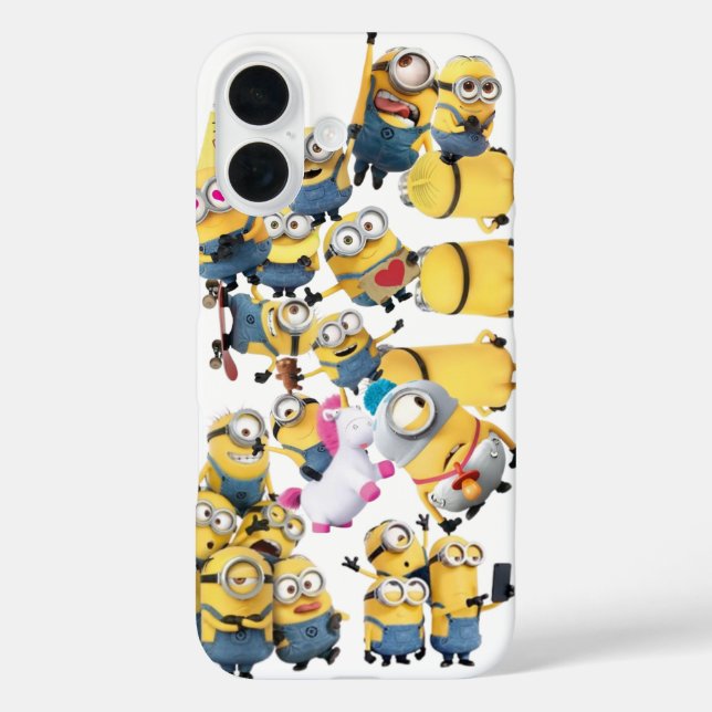 Étui pour téléphone Minions Iphone 16 (Verso)