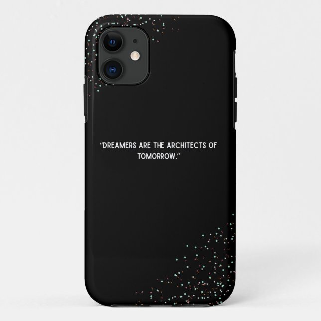 Étui pour téléphone noir iPhone 11 (Dos)