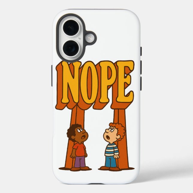 Étui pour téléphone Nope (Verso)