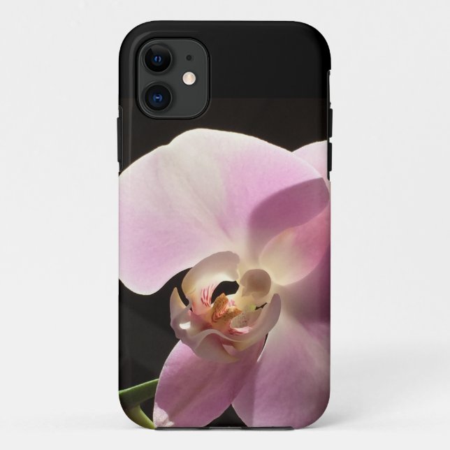 Étui pour téléphone portable iPhone Fleur de orchi (Dos)