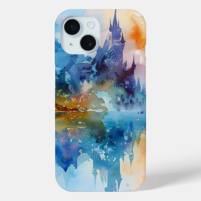 Étui pour téléphone Réflections du Château de Drea (Verso)