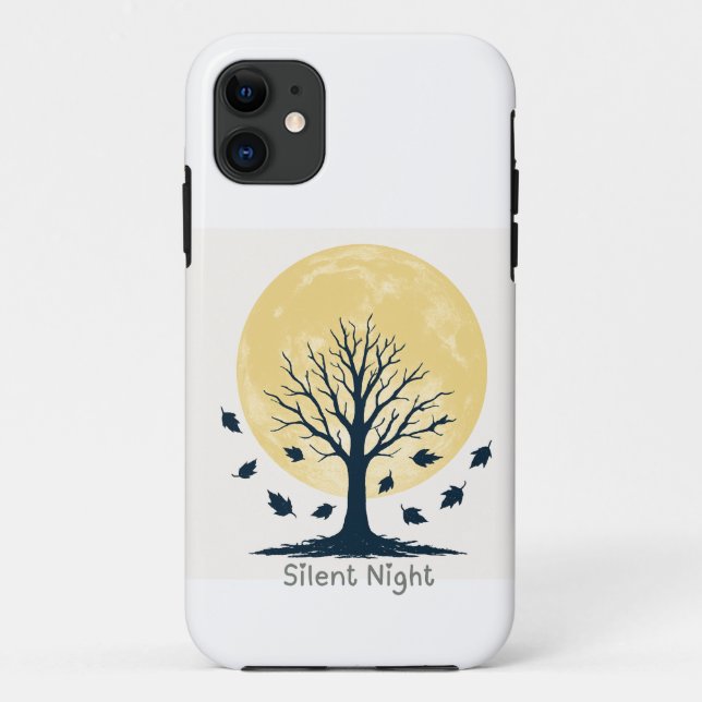 Étui pour téléphone Silent Night Moon Tree (Dos)