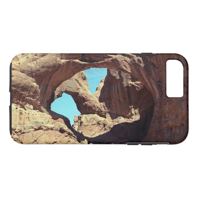 Étui robuste pour iPhone 8 Plus/7 Plus Double Arch (Dos (Horizontal))