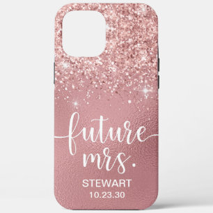 Étui Rose Gold Future Mrs Glitter Case-Mate pour i