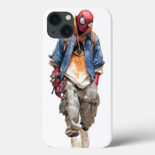 Étui Streetwear Spider-Punk : Style Urbain