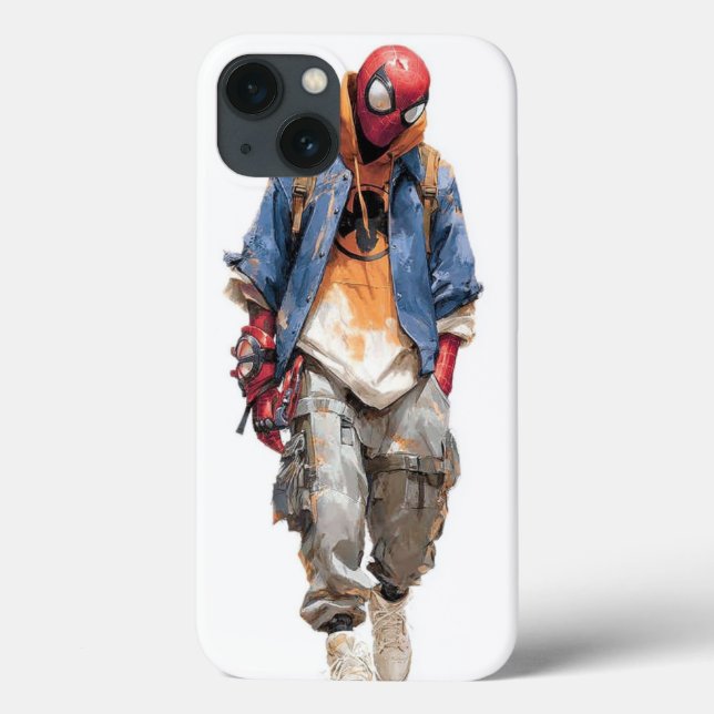 Étui Streetwear Spider-Punk : Style Urbain (Verso)