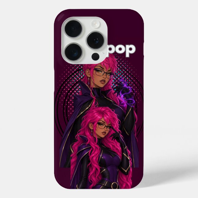 Étui Téléphone Double Fille Pop  (Verso)