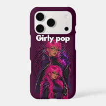 Étui Téléphone Double Fille Pop